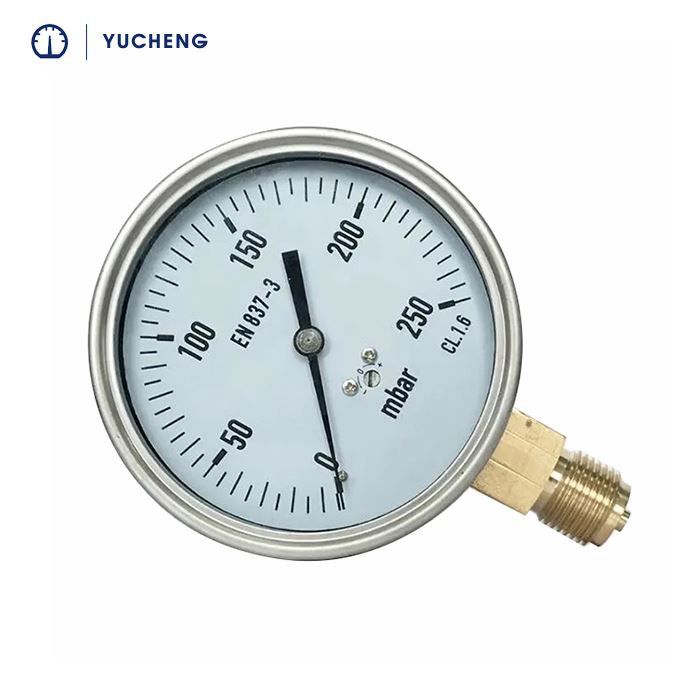 Brass  NPT Liquid Pressure Gauge